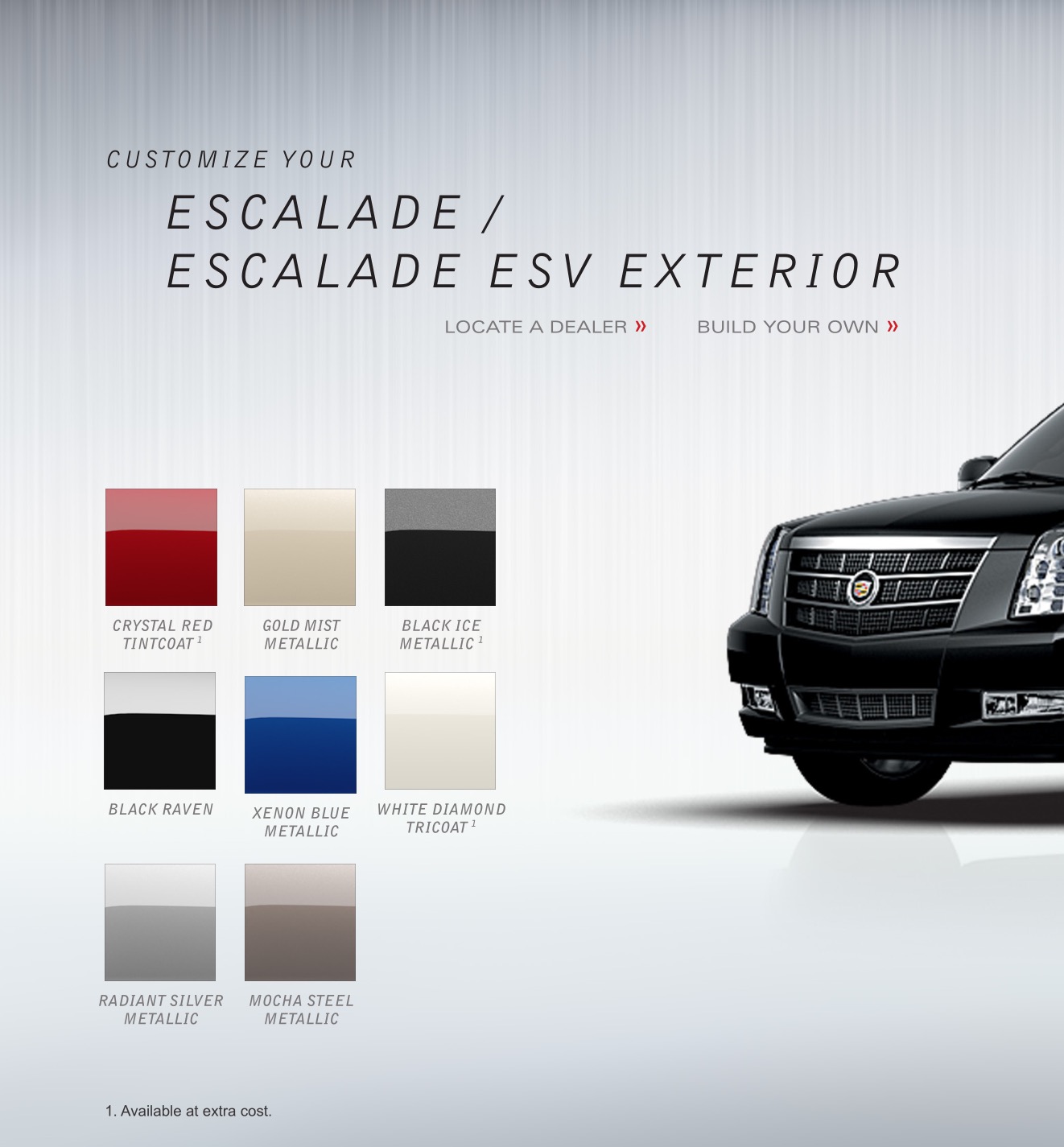 2012 Cadillac Escalade Brochure Page 36